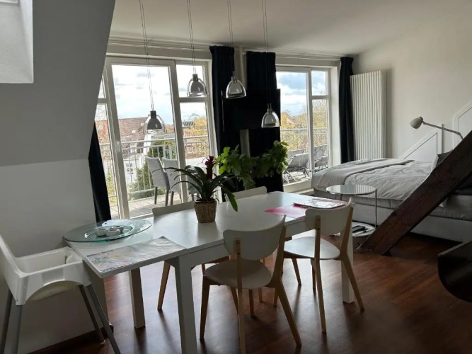 Dachstudio im Geteviertel - citynah