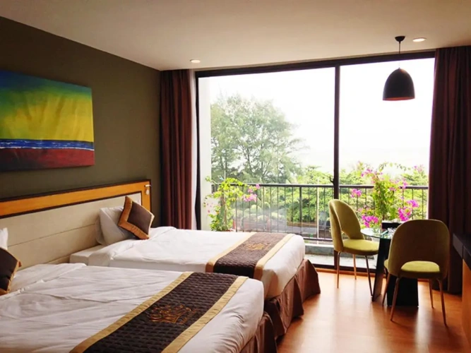 Twin Studio with sea view
