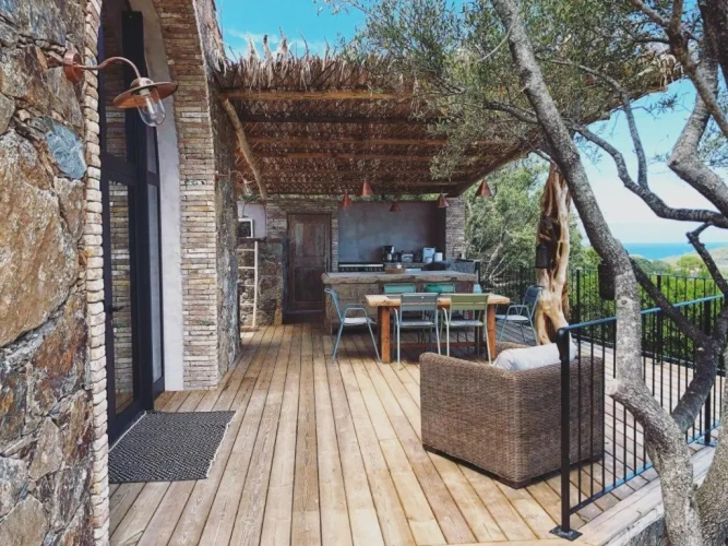 Villa with sea view