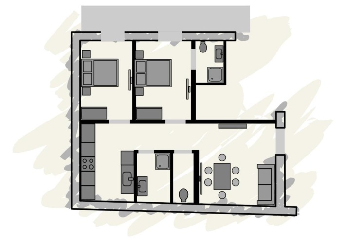2 Bedrooms Apartment