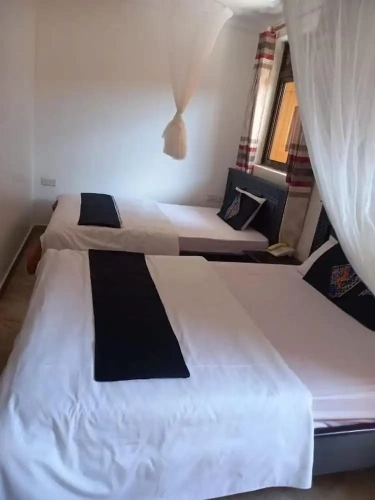 Standard Twin room with balcony and with garden view