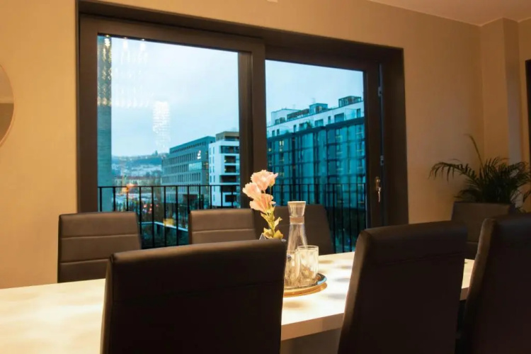 Luxury apartments at OSLO barcode