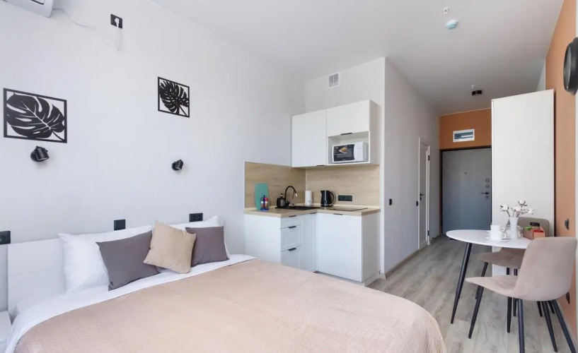 Фотография номера квартиры Апартаменты Уютные в Теплых Тонах