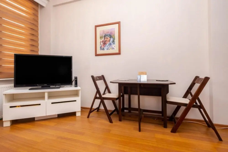 Authentic Central Flat With Bay Window in Besiktas