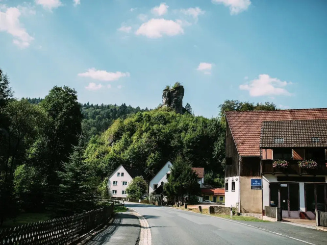 Modish Apartment in Plankenstein near Forest