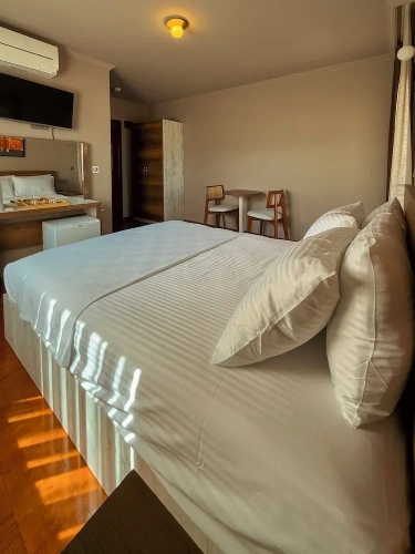 Standard Double room with balcony and with partial sea view