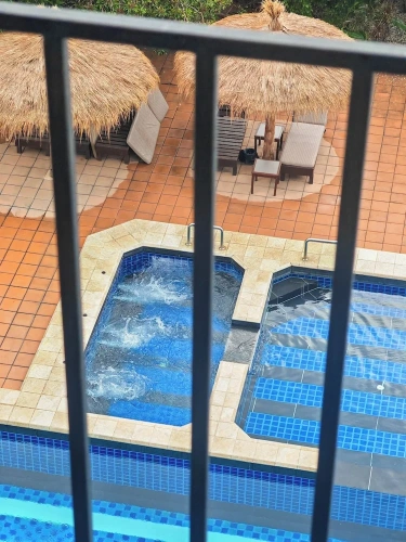Deluxe room with balcony and with pool view
