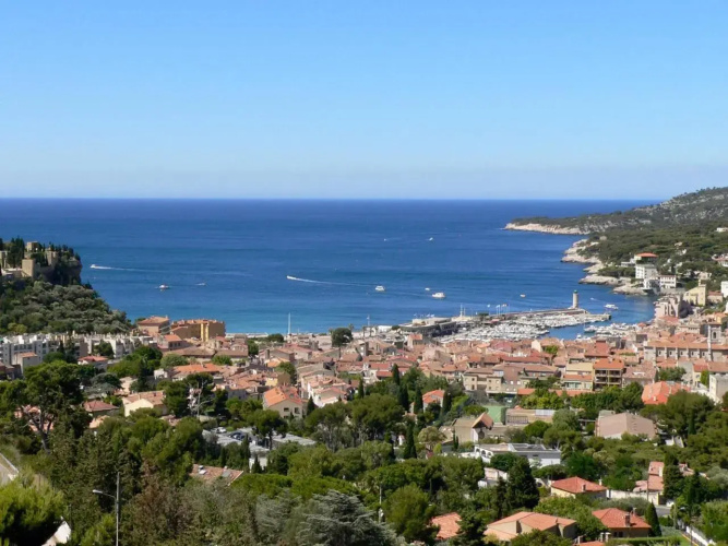 T2 à Cassis vue mer de rêve