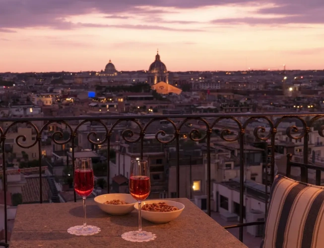Suite with balcony