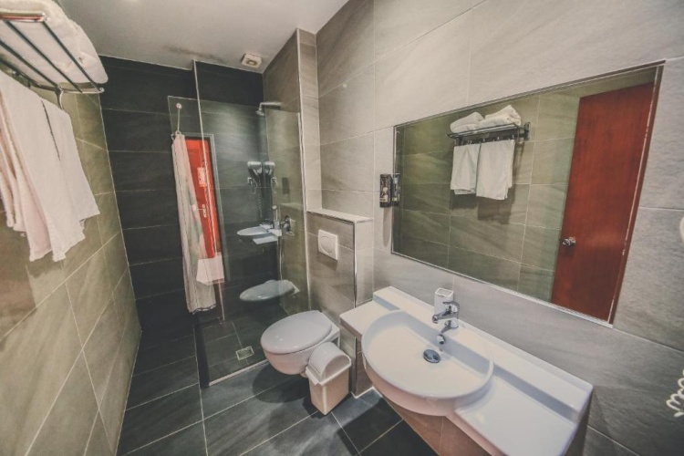 Standard Triple room with balcony and with sea view