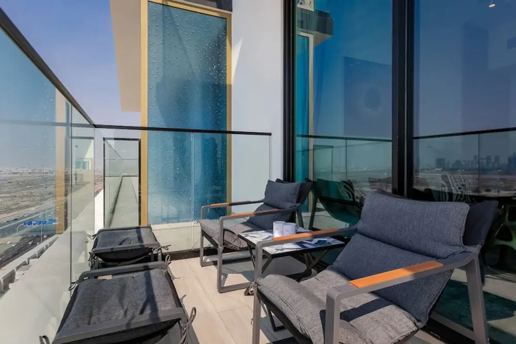 Luxury 1BR at Binghatti Onyx JVC