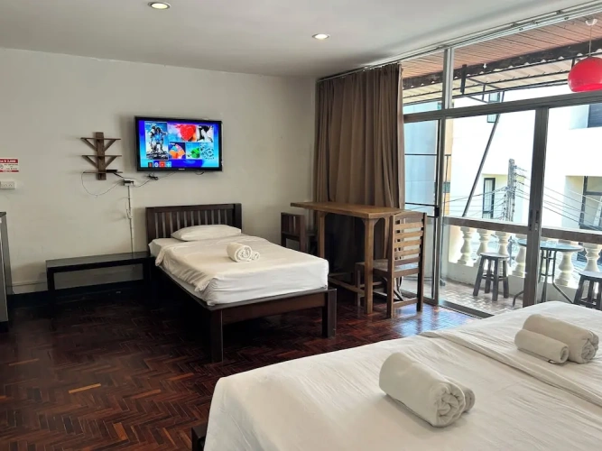 1 Bedroom Standard Double Family room with balcony