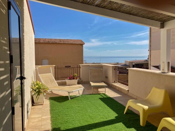 Standard Double room with balcony and with sea view