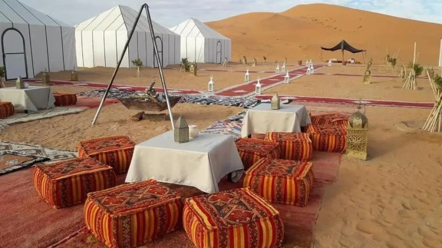 Camp Sahara berber