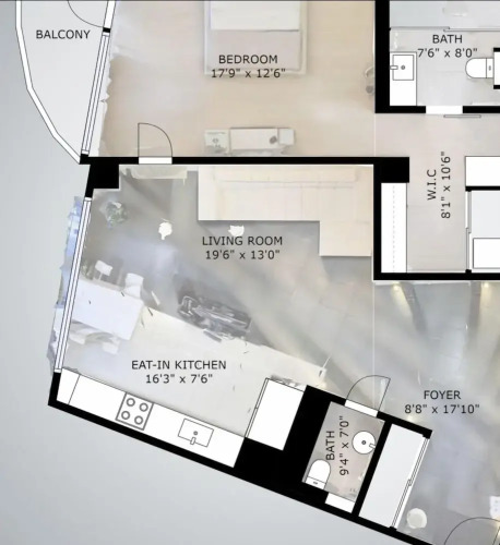 Фотография номера квартиры Апартаменты Royal, ул. Литературная, 1А