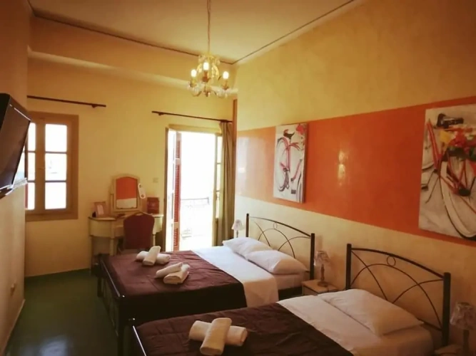 Standard Quadruple room with balcony and with sea view
