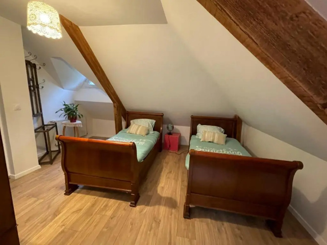 Chambre ambiance campagne chic