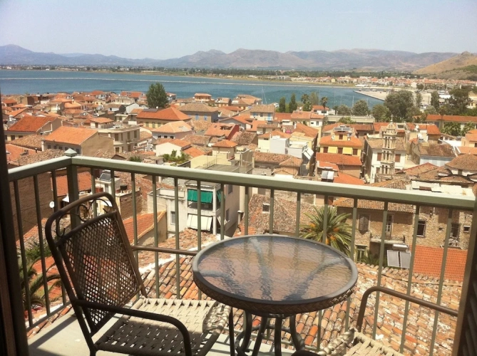 Deluxe Double room with balcony and with sea view