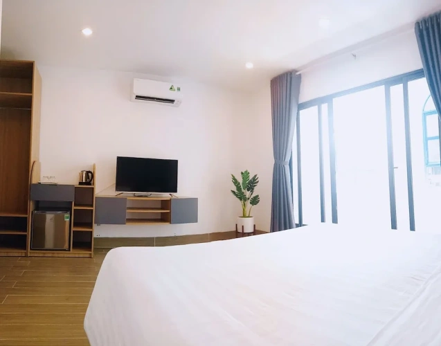 Deluxe Double room with balcony and with city view