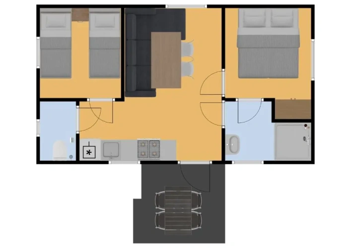 2 Bedrooms Standard room
