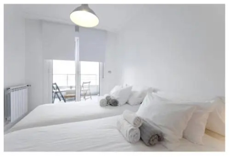 White Cozy Flat in Donostia