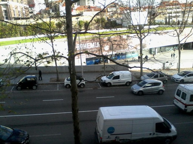 Outside