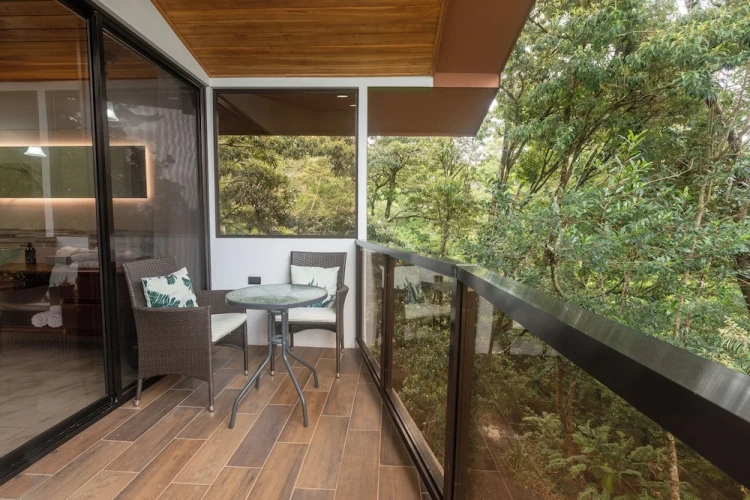 1 Bedroom Standard Duplex room with balcony and with mountain view