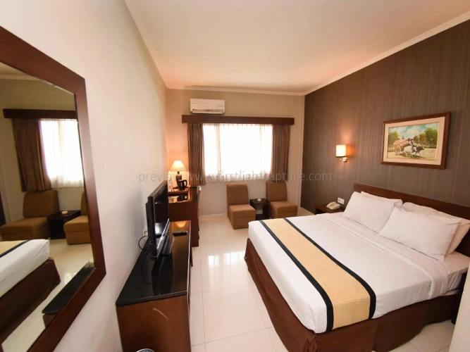 Deluxe Double room with balcony and with view