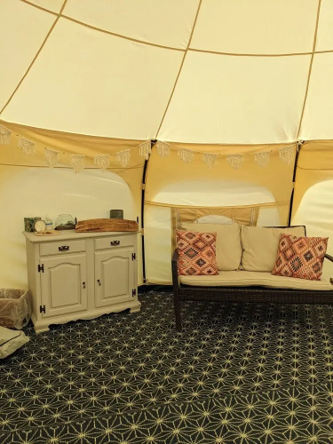 Immaculate Lotus Belle Tent Retreat, North Devon