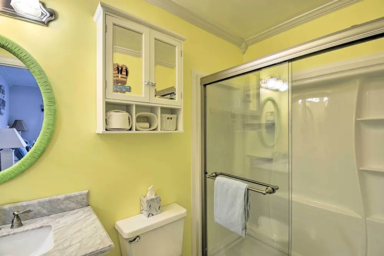 Walk to Apache Pier: Coastal Condo w/ Pool Access