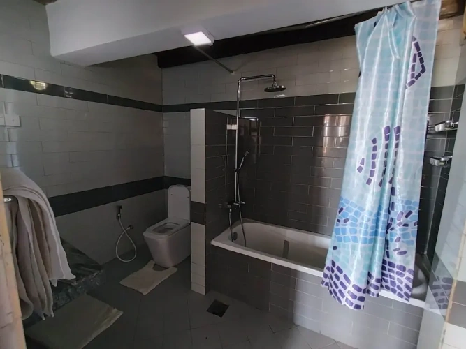 1 Bedroom Standard Family Duplex room with balcony and with mountain view