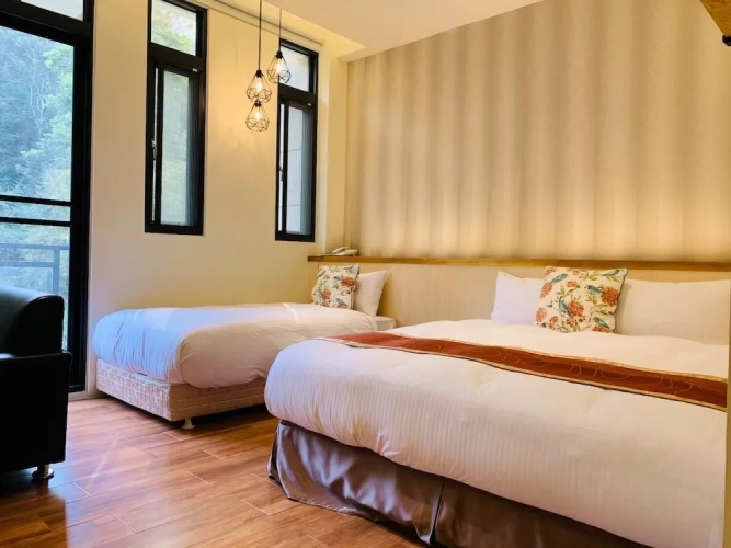 Comfort Triple room with balcony and with mountain view