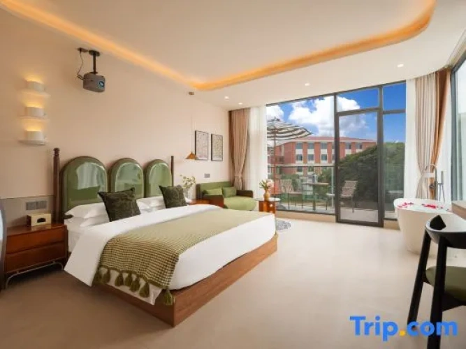 Standard Double room with balcony and with sea view