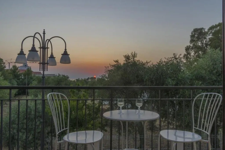 Standard Double room with balcony and with sea view