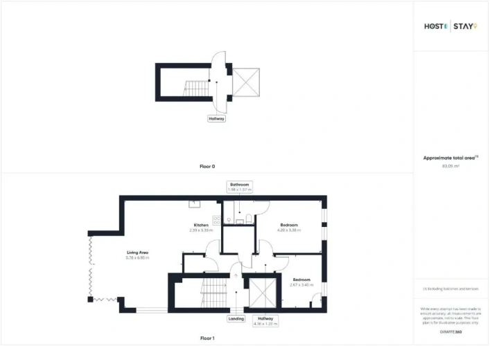 Apartment with sea view