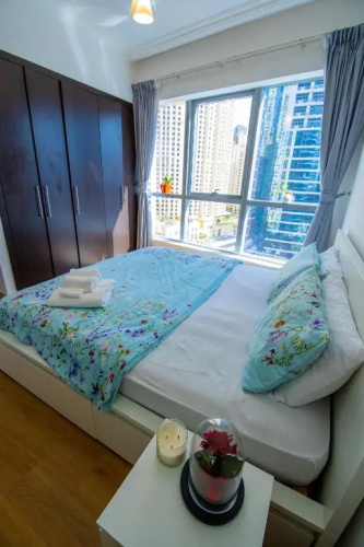 Full Apartment in Dubai Marina,80m from beach