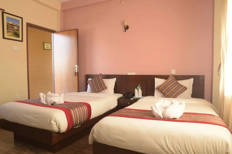 Deluxe Double room with balcony and with mountain view