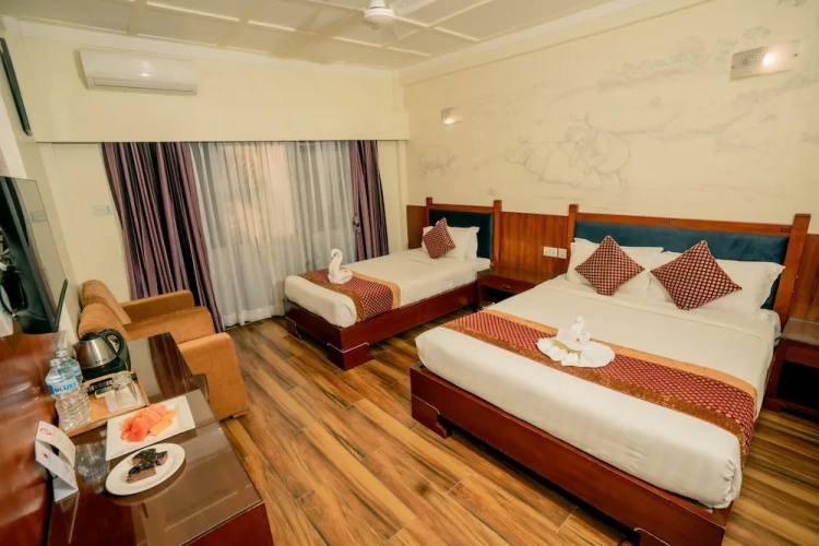 Deluxe Twin room with balcony