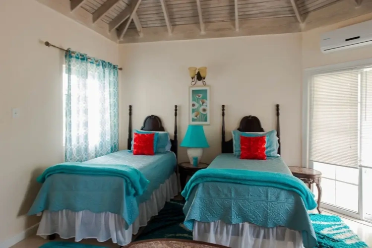 Standard Twin room with balcony and with ocean view