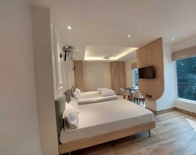 Deluxe Double room with land view