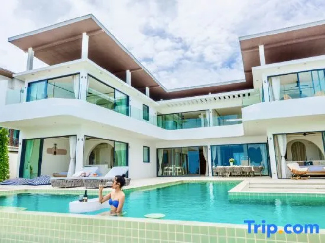 5House:A luxury beachfront villa on Samui