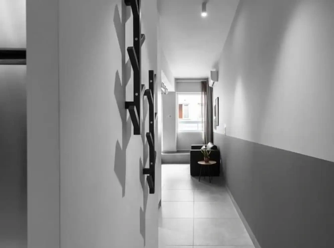 Studio with balcony