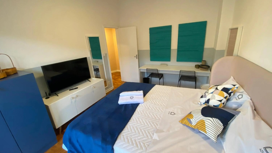 Apartamento encantador em prédio histórico