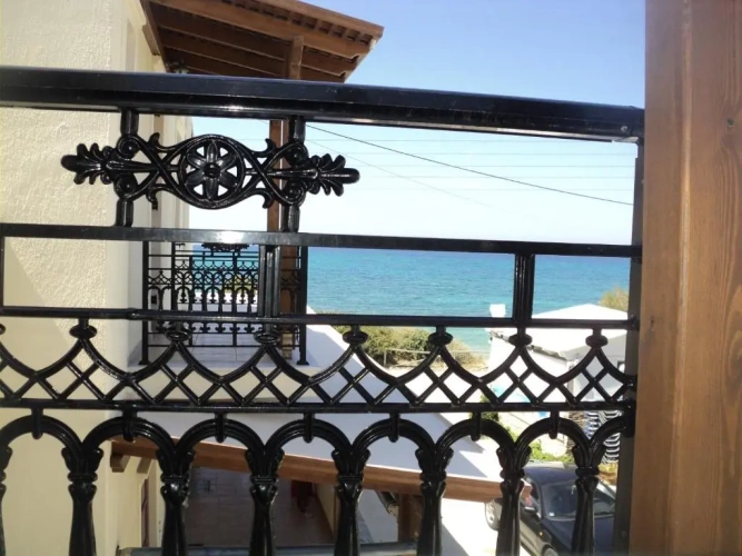 Studio with partial sea view