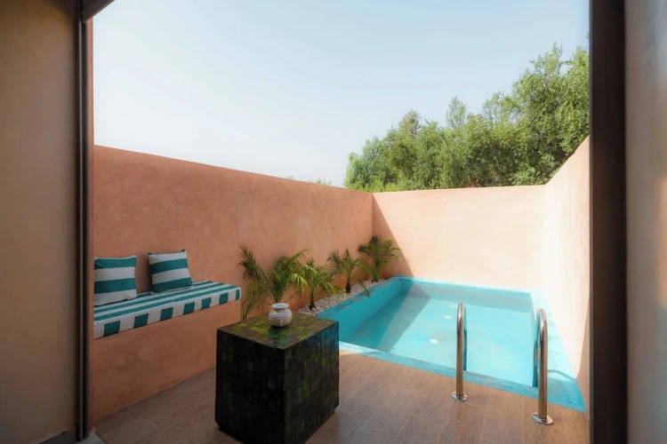 Deluxe Double room with pool view