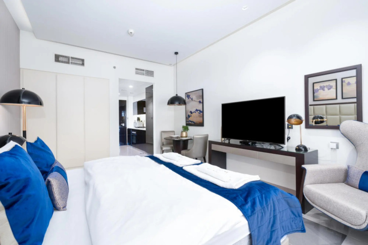 Stunning Studio Near Burj Khalifa