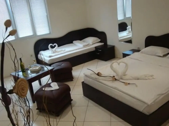 Standard Twin room with view