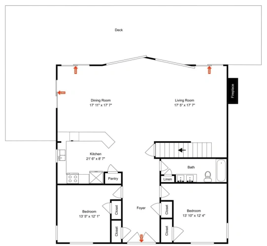 6 Bedrooms Cottage
