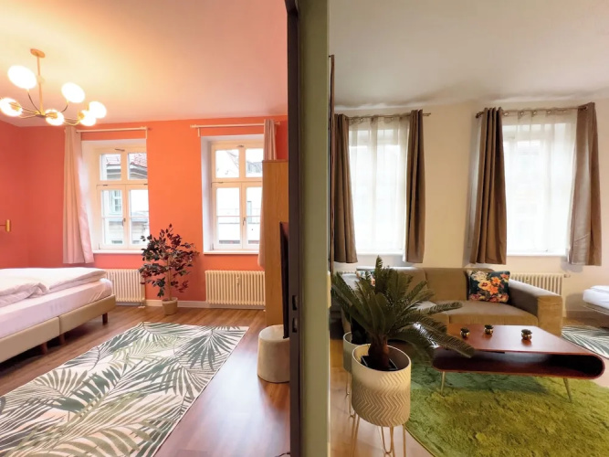 Exklusives City Apartment Flowers
