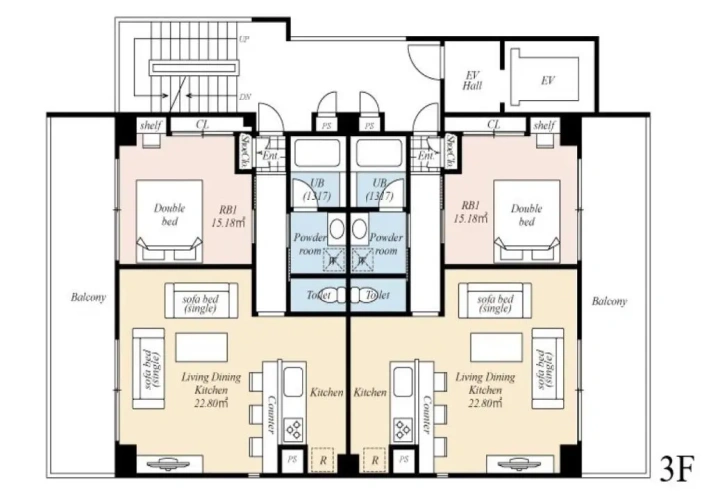 1 Bedroom Apartment